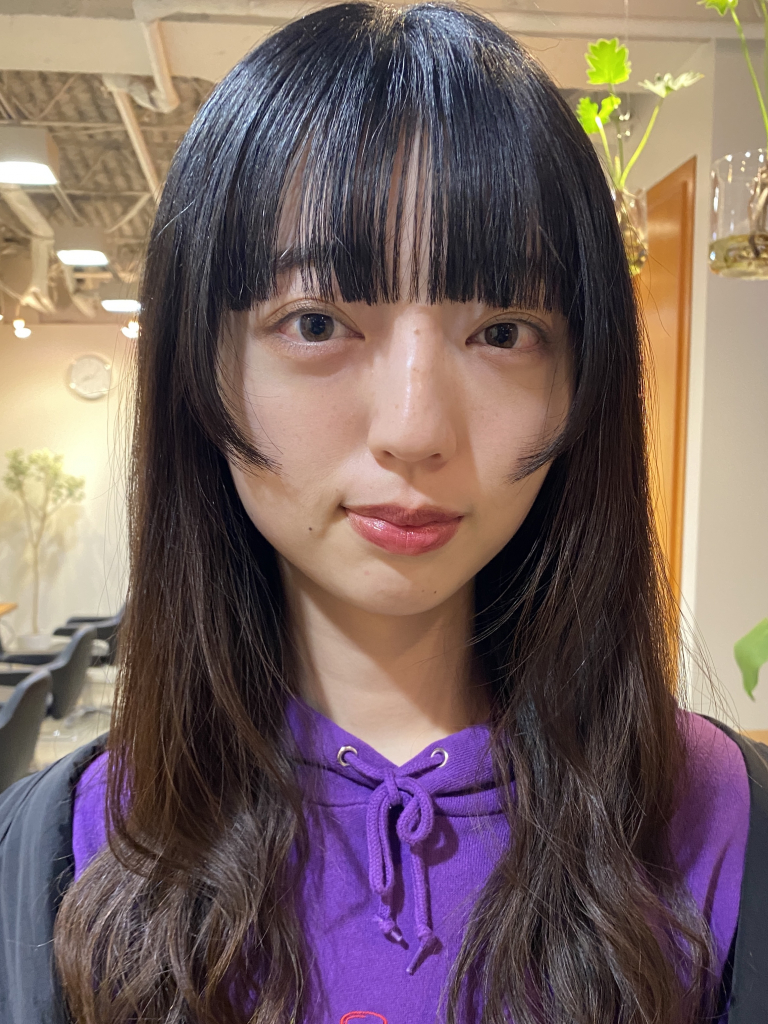 【SATOSHI】パツン前髪×姫カット