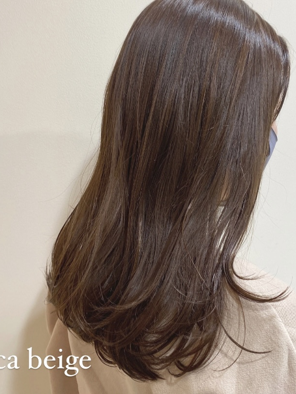 Hinako モカベージュ 渋谷の美容室 美容院 Green Shibuya グリーン
