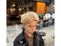 メンズハイトーンショート
