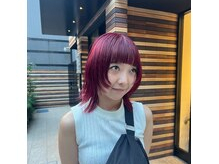 レイヤースタイル×ヴァンパイアレッド