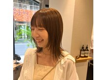 外はね顔周りレイヤー