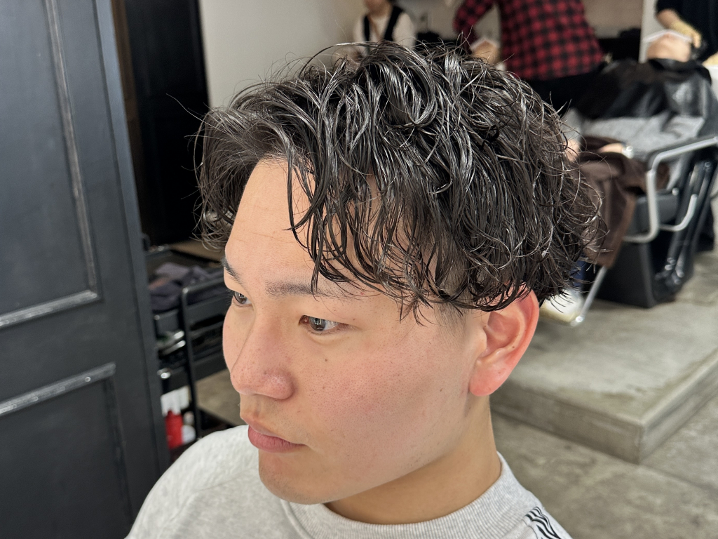 【KAEDE】ツイストスパイラル×センターパート