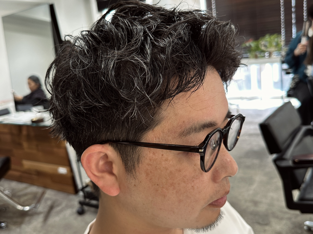 【KAEDE】スパイキーショート×無造作パーマ