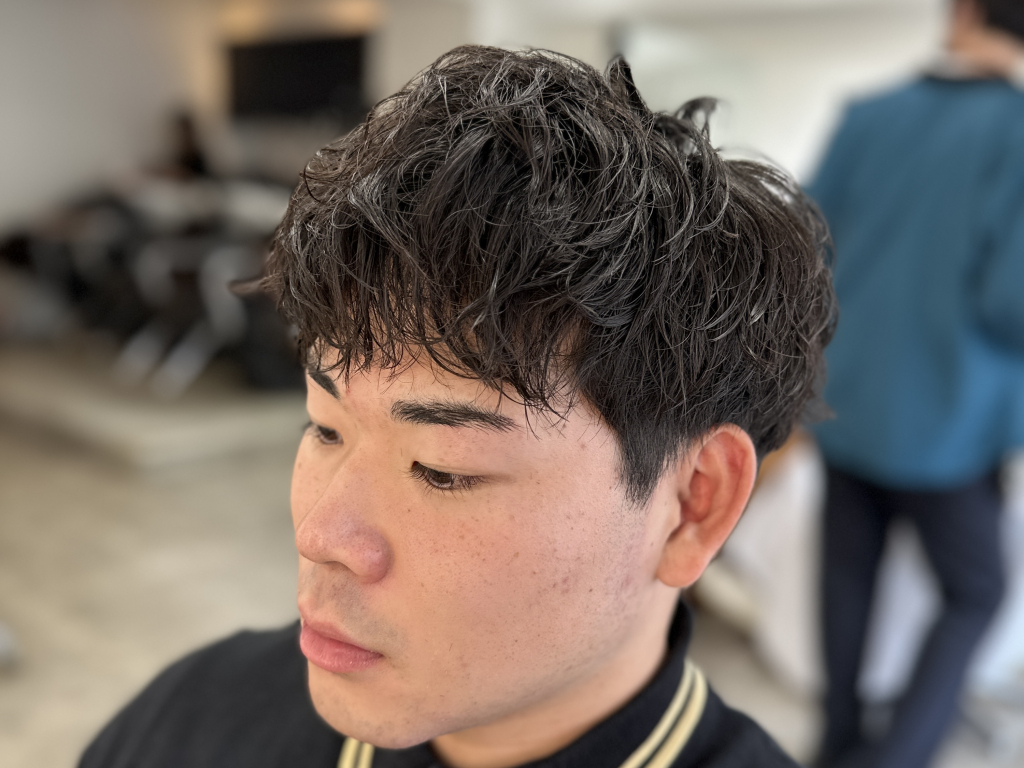 【KAEDE】スパイキーショート×ワンカールパーマ