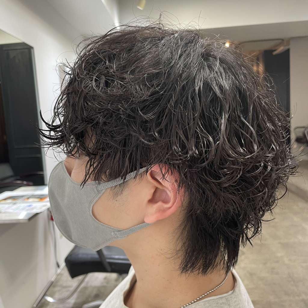 【DAI】ウルフ×波巻きパーマ