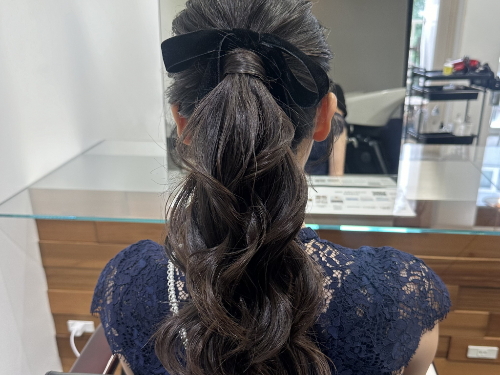 【KANNA】ポニーテールヘアアレンジ♪