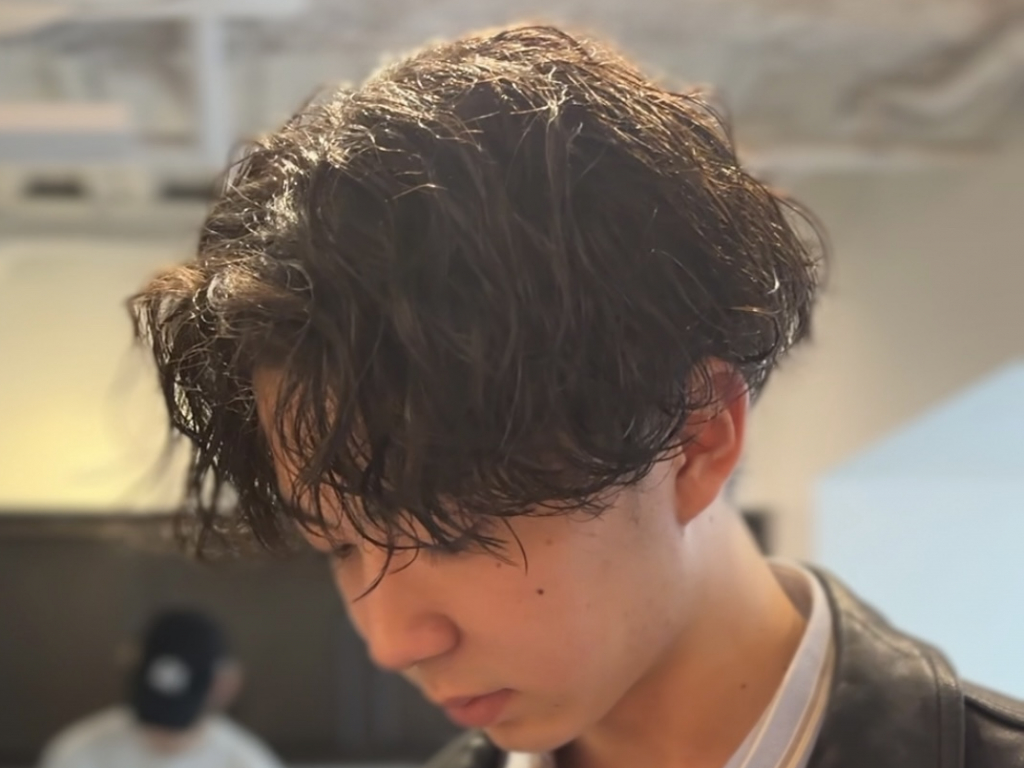 大人かっこいい波巻きスパイラル