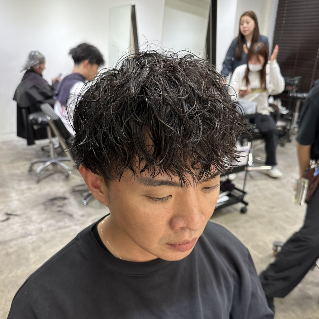 【DAI】ツイストスパイラル×刈り上げマッシュ