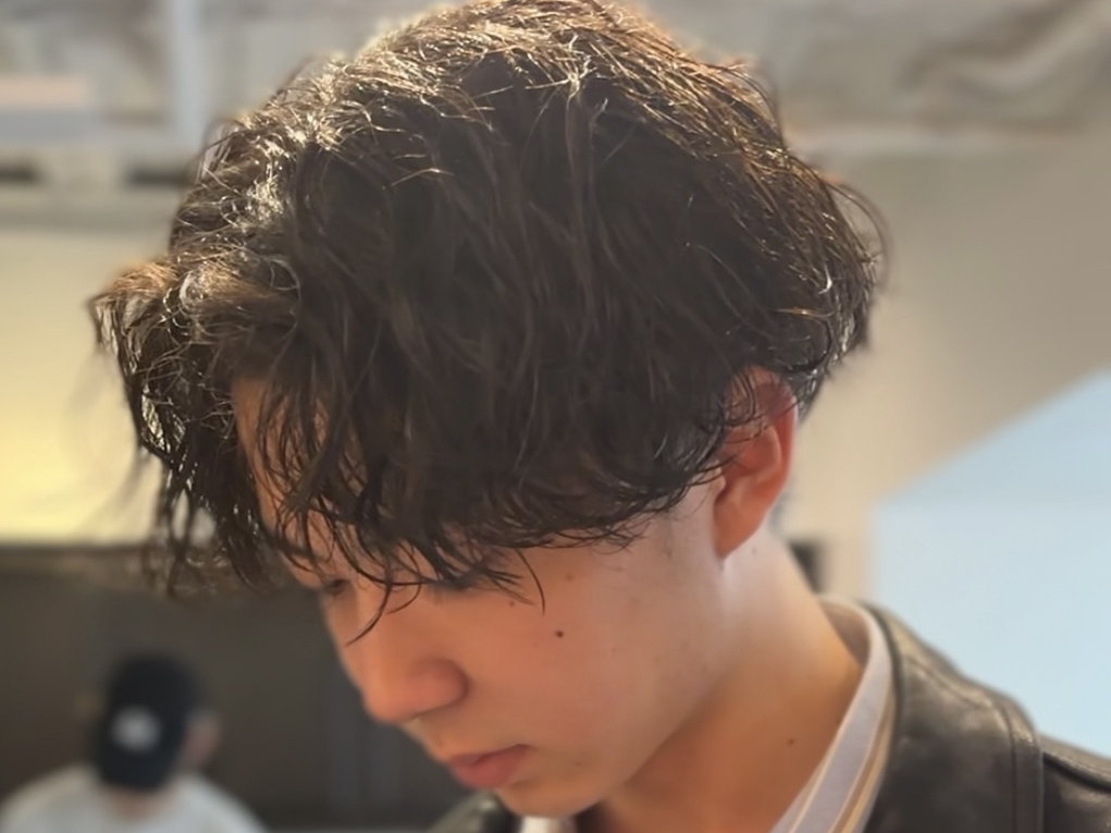 大人かっこいい波巻きスパイラル