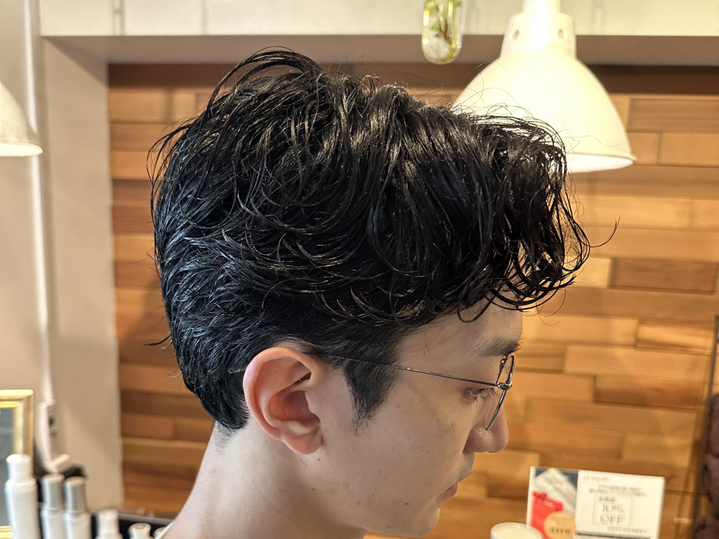 癖毛を活かしてジェントルショート！