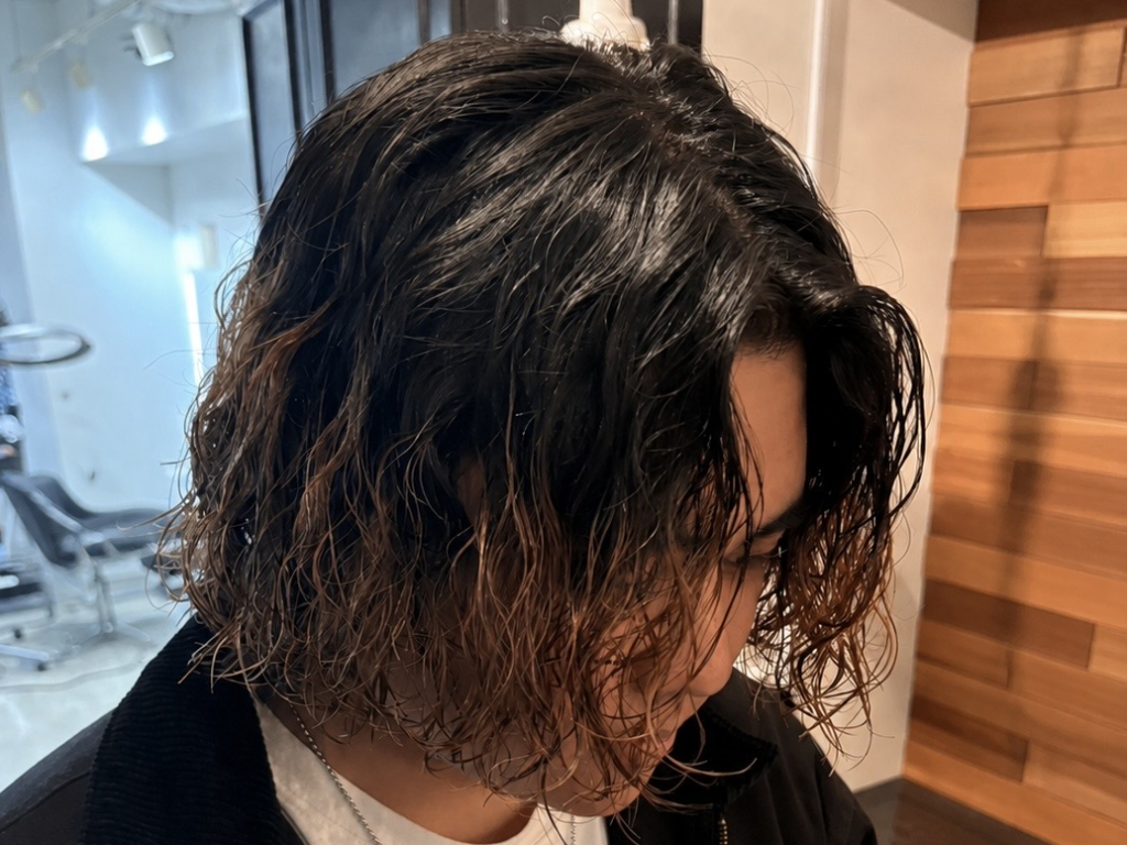 雰囲気抜群!ロン毛×ツイスパ!